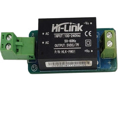 HI-LINK 5V 0.6A Power Module – Compact AC-DC converter for electronics. -Power Adapter -Robocraze