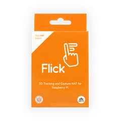 Raspberry Pi Flick Hat 3D Tracking and Gesture Sensor-Robocraze