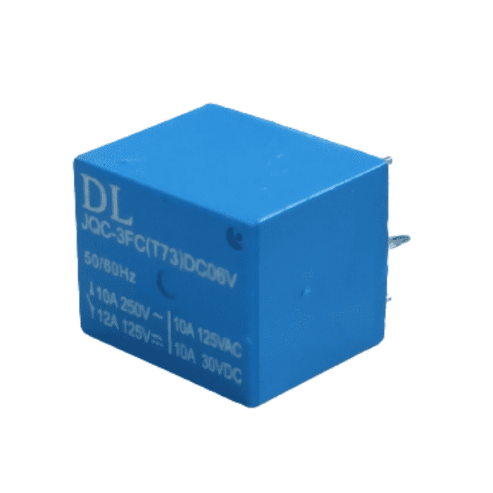 6V Relay Cube – 6V relay cube for low-voltage control applications. -Relay Module -Robocraze