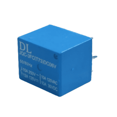 6V Relay Cube – 6V relay cube for low-voltage control applications. -Relay Module -Robocraze
