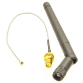 6dBi 2.4GHz 5GHz WiFi SMA Antenna – 6dBi WiFi antenna with SMA & U.fl-IPEX. -Robocraze