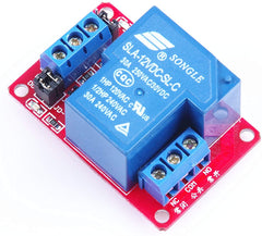 Single CHANNEL 12V RELAY MODULE 30AMP – Single-channel 12V 30A relay for heavy loads. -Relay Module -Robocraze