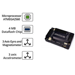 APM 2.6 Drone Controller for FPV Aircraft Models, RC Drones, and Quadcopters - DIY Drone Parts - Robocraze