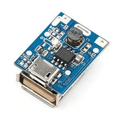 2-in-1 Charge Discharge Board 18650 – DIY lithium power bank module. -Battery Charger -Robocraze