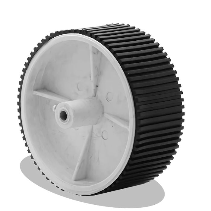 100x40mm Wheels for 6mm Shaft – Versatile gear motor wheel set. -Robot Wheels and Chassis -Robocraze