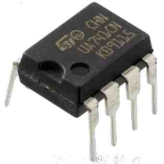 LM741 Op-Amp IC (Pack of 5) – LM741 operational amplifier IC for analog applications - Robocraze