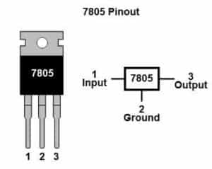 LM7805 5V Voltage Regulator IC – LM7805 voltage regulator IC for stable 5V output - Robocraze