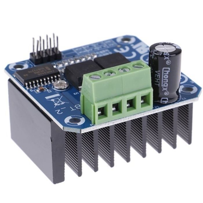BTS7960B 43A H-Bridge Motor Driver – High-current motor driver for heavy-duty DC motors – Robocraze
