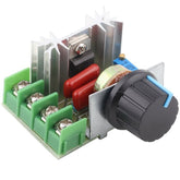 220V AC 2000W SCR Voltage Regulator – High-power motor speed controller. -Robocraze