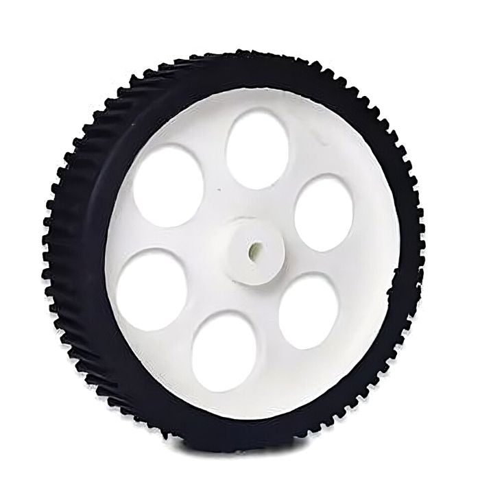 100X20mm Wheel for Gear Motor – Robust motor wheels for smooth robot movement – Robot Wheels and Chassis - Robocraze