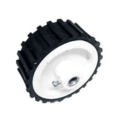 5x2cm Robotic Tyre for DC Motor – Durable wheel for robotics & automation. -Robot Wheels and Chassis -Robocraze