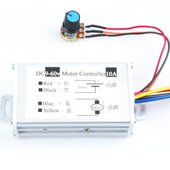 9-60V 10A DC Motor PWM Speed Controller – Adjustable motor speed controller for DC motors – Robocraze