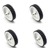 7x2cm Gear Motor Robot Wheel (4pcs) – Premium wheels for robotics. -Robot Wheels and Chassis -Robocraze
