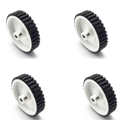 7x2cm Gear Motor Robot Wheel (4pcs) – Premium wheels for robotics. -Robot Wheels and Chassis -Robocraze