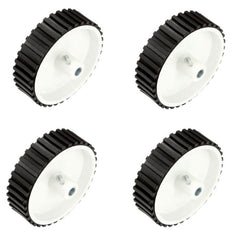7x2cm Gear Motor Robot Wheel (4pcs) – Premium wheels for robotics. -Robot Wheels and Chassis -Robocraze