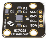 Witty Fox SI7021 Sensor – Breakout board for accurate temp & humidity sensing. -Robocraze