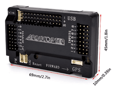 APM 2.6 Drone Controller for FPV Aircraft Models, RC Drones, and Quadcopters - DIY Drone Parts - Robocraze