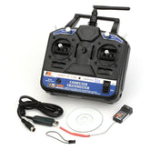 FlySky FS-CT6B 6CH 2.4GHz Transmitter & Receiver – FPV drone remote for quadcopters. -Robocraze