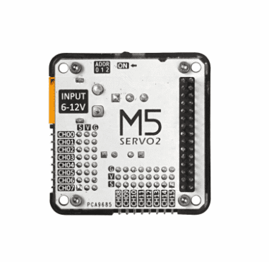 M5Stack SERVO2 Module 16-Ch (PCS9685) β 16-channel servo controller. -Motor Driver -Robocraze