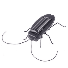 Solar Powered Black Cockroach Toy – Realistic DIY Kits, nature STEM Kits & Robot Kits with solar energy. -Robocraze