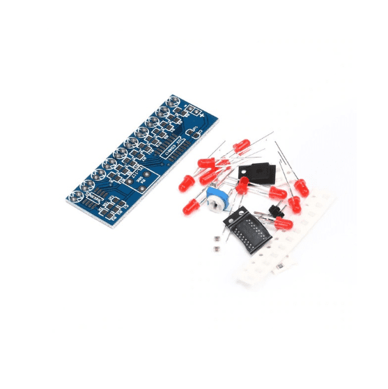 NE555 + CD4017 Water Flowing Light LED Module DIY Kit-Robocraze