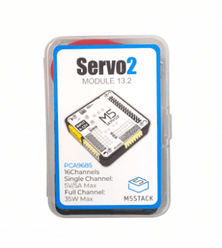 M5Stack SERVO2 Module 16-Ch (PCS9685) β 16-channel servo controller. -Motor Driver -Robocraze
