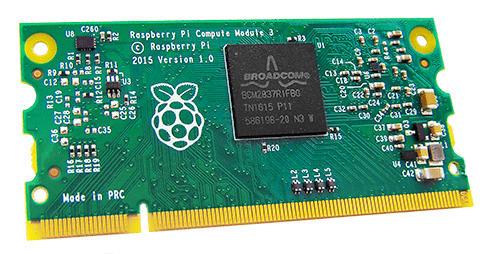 Raspberry Pi Compute Module 3 – Embedded Raspberry Pi Board designed for industrial use. -Robocraze