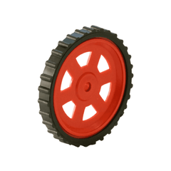 Red BO Motor Wheel (Set of 4) – Sturdy BO motor wheels for projects. -Robot Wheels and Chassis -Robocraze