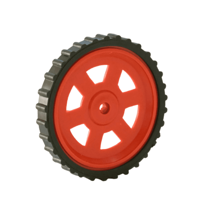 Red BO Motor Wheel (Set of 2) – High-traction BO motor wheels. -Robot Wheels and Chassis -Robocraze