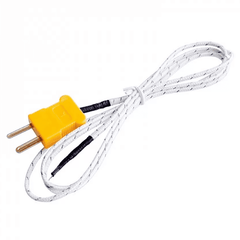 Surface Thermocouple K Type Probe (1M) – Reliable high-temp sensor. -Robocraze