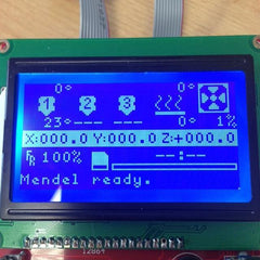 3D Printer 128x64 Smart LCD Display Controller - Robocraze