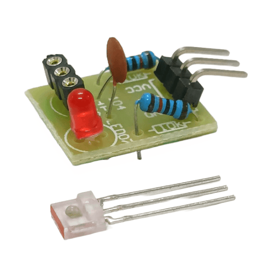 Laser Receiver Module - Detects laser signals for automation. -Laser Sensor -Robocraze