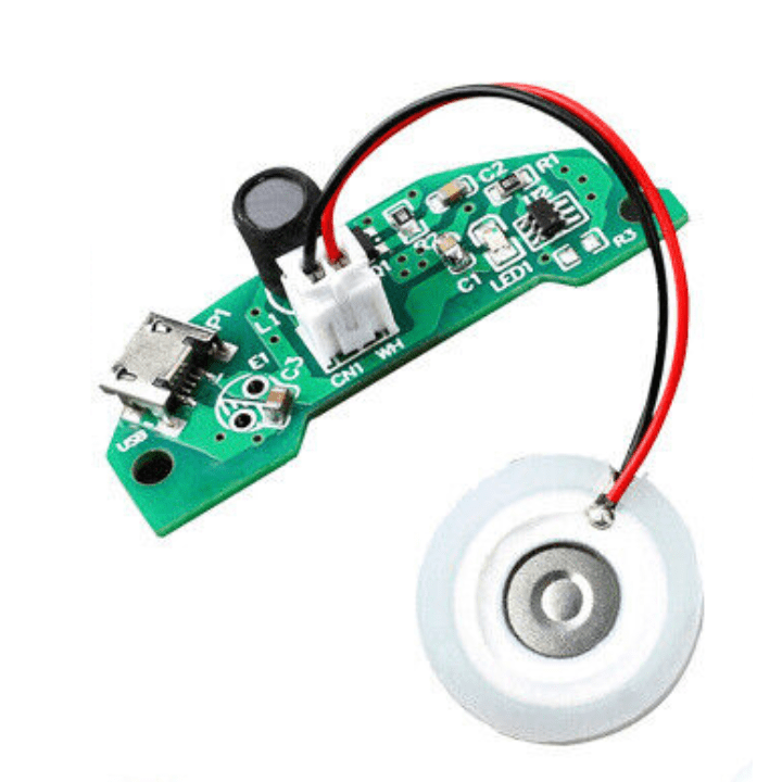 Mini USB Nebulizer Circuit 5VDC 2W 108Khz - Compact nebulizer circuit for mist generation. -Nebulizer Sensor -Robocraze