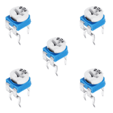 200K Cermet (Pack of 5) – Variable resistors for fine-tuning circuits.-Electronic Components -Robocraze