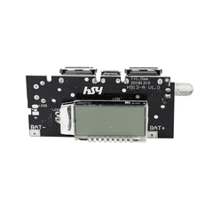 Dual USB 5V 1A 2.1A PCB Power Module – USB charger module with LCD. -Battery Charger -Robocraze