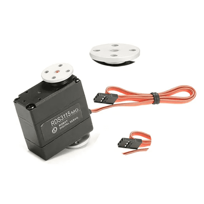 RDS3115MG 15KG Large Torque 180 Degree Servo with Brackets-Robocraze
