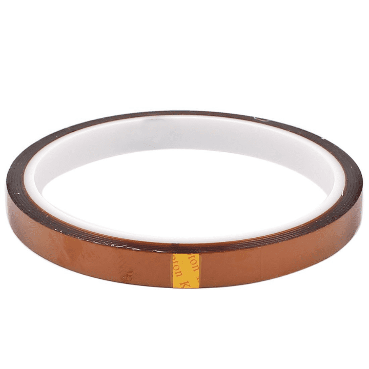 10mm x 33m Heat Resistant Polyimide Tape – High-temp insulation tape - Soldering Kit - Robocraze