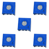 1M 3386P Trimpot (Pack of 5) – High-quality trimmer potentiometers for fine control - Electronic Components - Robocraze