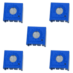 1M 3386P Trimpot (Pack of 5) – High-quality trimmer potentiometers for fine control - Electronic Components - Robocraze