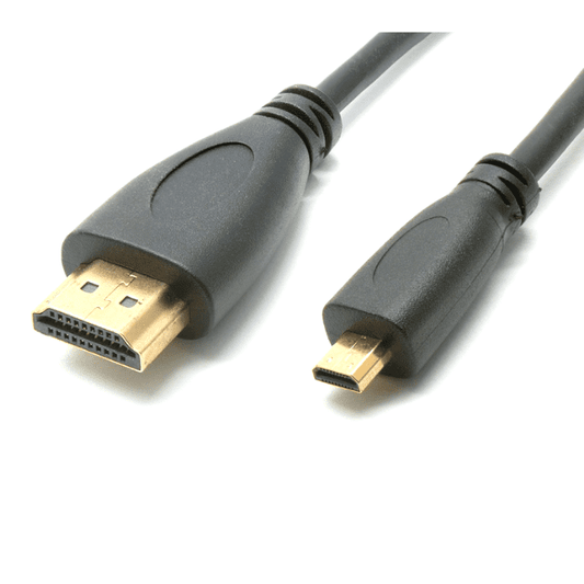 HDMI to Micro HDMI Cable – High-speed Raspberry Pi Power Cable for clear video transmission. -Robocraze