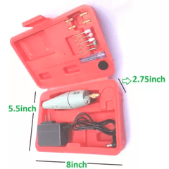 Mini Electric Drill Machine Set – Compact electric drill for precise tasks – drill set - Hand Tool - Robocraze