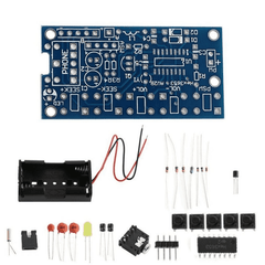 76MHz-108MHz Wireless Stereo FM Radio Kit - DIY Wireless Stereo FM Radio Kit for 76-108MHz frequency range. -Robocraze