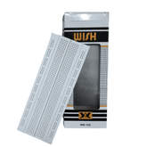 WB-102 840 Points Solderless Breadboard for Prototyping & Circuit Testing - Electronic Components -Robocraze