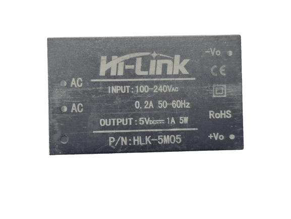 Hi-Link 5V 1A AC-DC Power Converter – Compact converter for DIY electronics. -Power Adapter -Robocraze