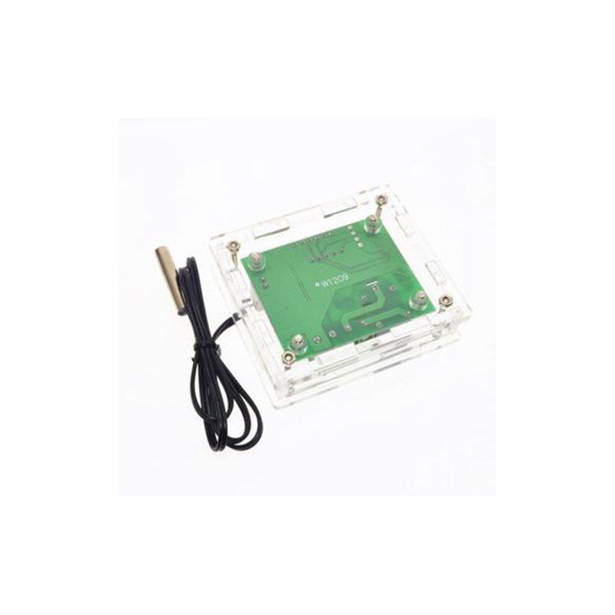 Acrylic Case for XH-W1209 – Protective case for XH-W1209 temperature controller module. -Robocraze