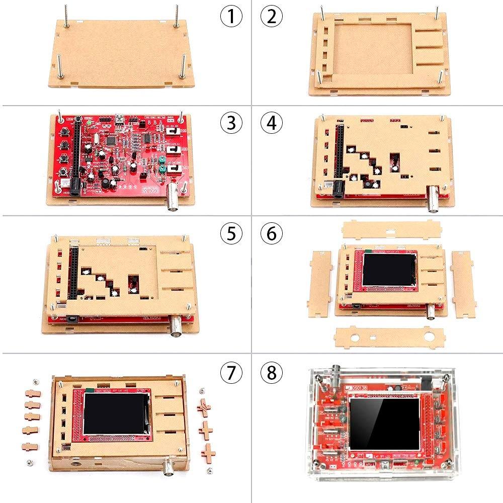 Acrylic Case Shell for DIY DSO138 Oscillator Kit-Robocraze