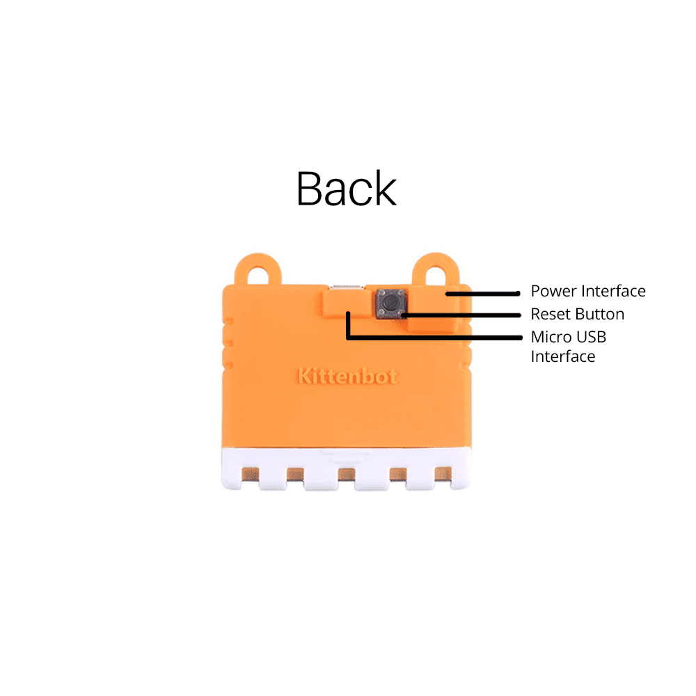BBC Micro:Bit Silicone Soft Cover Protective Case (Orange) for Micro:Bit V1 & V2-Robocraze