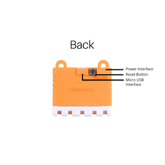 BBC Micro:Bit Silicone Soft Cover Protective Case (Orange) for Micro:Bit V1 & V2-Robocraze