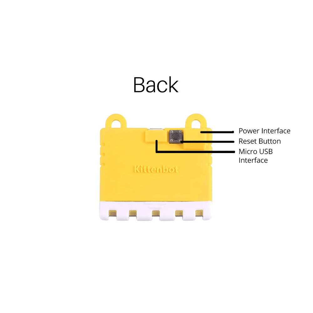 BBC Micro:Bit Silicone Soft Cover Protective Case (Yellow) for Micro:Bit V1 & V2-Robocraze
