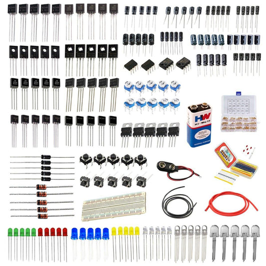 Basic Component Kit for Projects-Robocraze